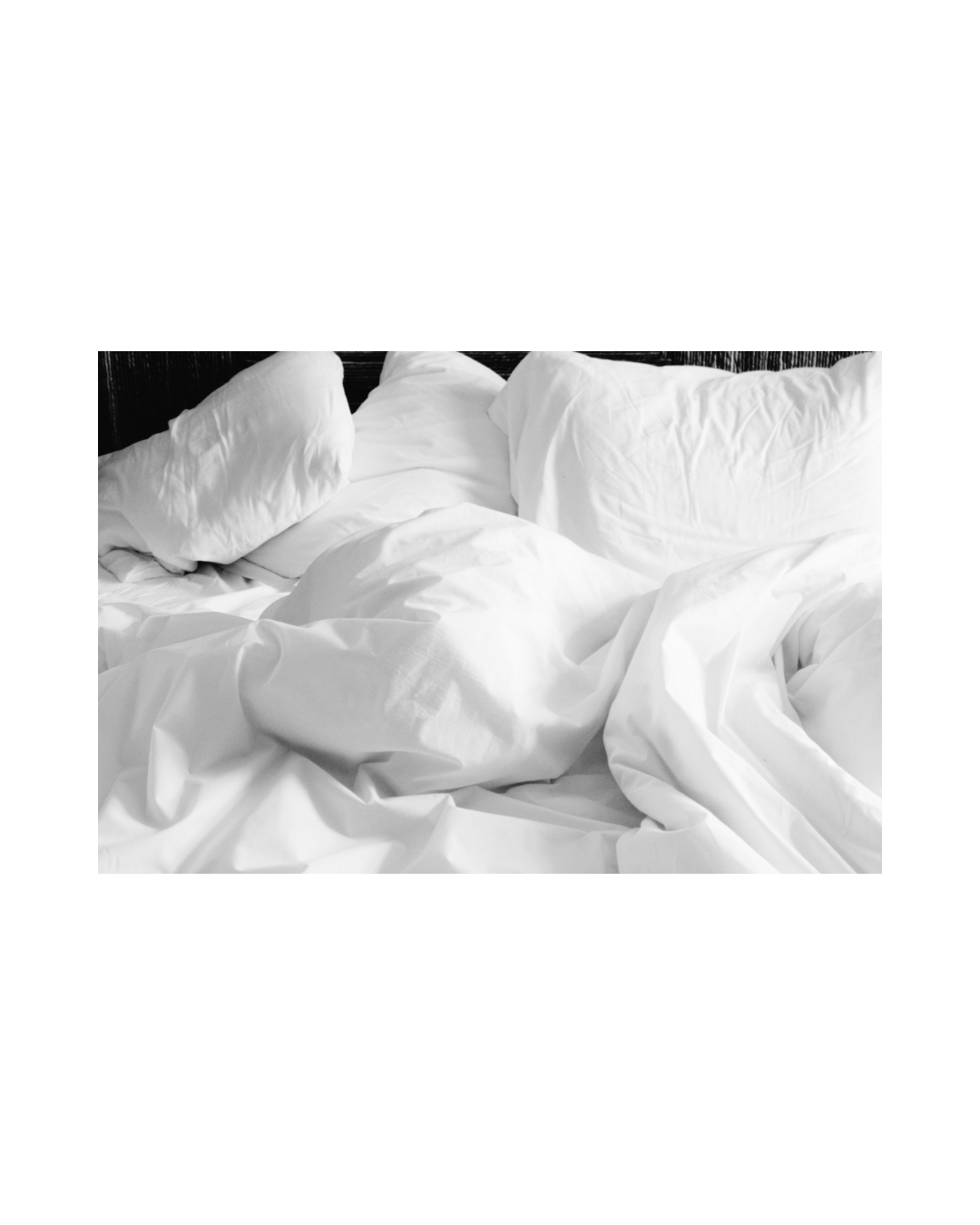 White household linens and bedding textiles
